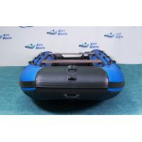 Лодка моторная килевая Kitt Boats 430 НДНД синий-черный